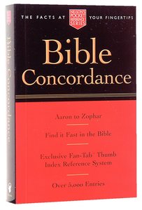 Bible Concordance (Nelson Pocket Reference Series) Bible Concordance (Nelson Pocket Reference Series)