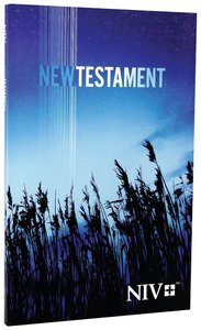 NIV Outreach New Testament Blue Wheat Cover (Black Letter Edition) NIV Outreach New Testament Blue Wheat Cover (Black Letter Edition)