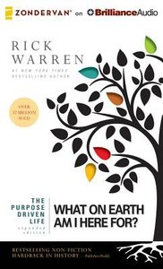 The Purpose Driven Life (Unabridged, Mp3) The Purpose Driven Life (Unabridged, Mp3)