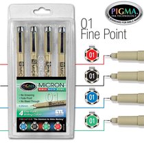 Pigma Micron 01 Bible Note Taking Pens Set: Blue Black Green & Red Pigma Micron 01 Bible Note Taking Pens Set: Blue Black Green & Red