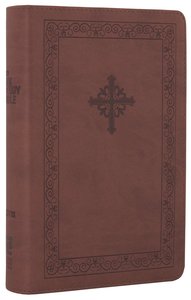 NIV Teen Study Bible Compact Sienna Celtic Cross (Black Letter Edition) NIV Teen Study Bible Compact Sienna Celtic Cross (Black Letter Edition)