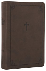 NIV Teen Study Bible Compact Chocolate Cross NIV Teen Study Bible Compact Chocolate Cross