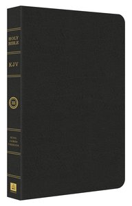 KJV Thin Line Bonded Leather Black KJV Thin Line Bonded Leather Black