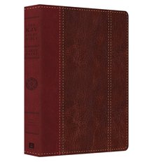 KJV Study Bible Large Print Brown/Burgundy KJV Study Bible Large Print Brown/Burgundy