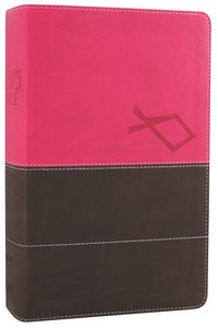 NIV Jesus Bible Italian Duo-Tone Pink/Brown (Red Letter Edition) NIV Jesus Bible Italian Duo-Tone Pink/Brown (Red Letter Edition)