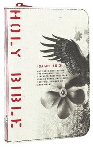 NLT Zips Bible Canvas With Red Zipper (Black Letter Edition) NLT Zips Bible Canvas With Red Zipper (Black Letter Edition)