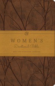 ESV Womens Devotional Bible Trutone Brown Birch Design (Black Letter Edition) ESV Womens Devotional Bible Trutone Brown Birch Design (Black Letter Edition)