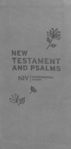 NIV Diary New Testament and Psalms Grey NIV Diary New Testament and Psalms Grey