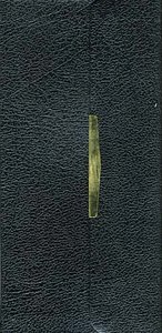KJV Classic Checkbook Black With Snap Flap KJV Classic Checkbook Black With Snap Flap