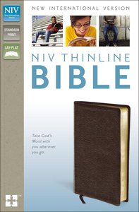 NIV Thinline Bible Brown (Red Letter Edition) NIV Thinline Bible Brown (Red Letter Edition)