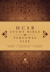 HCSB Study Bible Personal Size HCSB Study Bible Personal Size