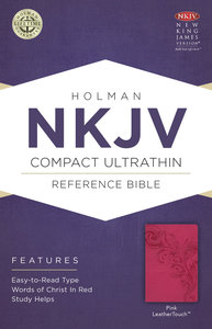 NKJV Compact Ultrathin Bible Pink NKJV Compact Ultrathin Bible Pink