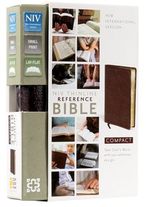 NIV Compact Thinline Reference Bible Burgundy (Red Letter Edition) NIV Compact Thinline Reference Bible Burgundy (Red Letter Edition)