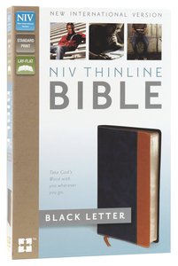 NIV Thinline Bible Blue/Tan NIV Thinline Bible Blue/Tan