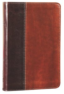NIV Thinline Bible Compact Black Letter Mahogany/Dark Caramel NIV Thinline Bible Compact Black Letter Mahogany/Dark Caramel