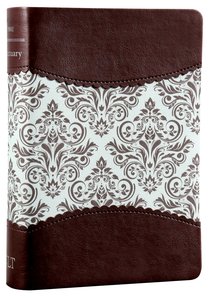 Nlts Womens Sanctuary Devotional Bible Espresso/Vintage Floral Fabric (Black Letter Edition) Nlts Womens Sanctuary Devotional Bible Espresso/Vintage Floral Fabric (Black Letter Edition)