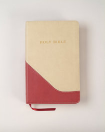 KJV Personal Size Giant Print Reference Bible Brick Red/Sand Flexisoft KJV Personal Size Giant Print Reference Bible Brick Red/Sand Flexisoft