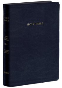 KJV Large Print Thinline Reference Bible Black KJV Large Print Thinline Reference Bible Black