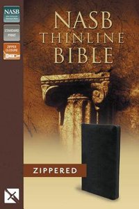 NASB Thinline Zippered Bible Black (Red Letter Edition) NASB Thinline Zippered Bible Black (Red Letter Edition)