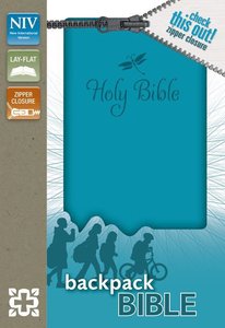 NIV Backpack Zipper Bible Teal (Red Letter Edition) NIV Backpack Zipper Bible Teal (Red Letter Edition)