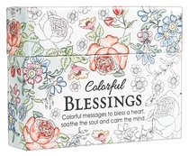 Adult Boxed Coloring Cards: Colorful Blessings Adult Boxed Coloring Cards: Colorful Blessings