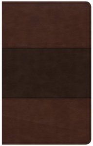 CSB Ultrathin Reference Bible Saddle Brown CSB Ultrathin Reference Bible Saddle Brown