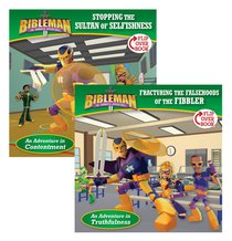Stopping the Sultan of Selfishness/Fracturing the Falsehoods of the Fibbler, Flip-Over Book Stopping the Sultan of Selfishness/Fracturing the Falsehoods of the Fibbler, Flip-Over Book