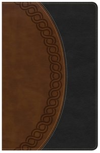 NKJV Large Print Personal Size Reference Bible Indexed Black/Brown Deluxe NKJV Large Print Personal Size Reference Bible Indexed Black/Brown Deluxe