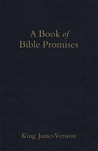 KJV Book of Bible Promises Midnight Blue KJV Book of Bible Promises Midnight Blue