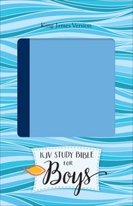 KJV Study Bible For Boys Blue/Light Blue Duravella (Red Letter Edition) KJV Study Bible For Boys Blue/Light Blue Duravella (Red Letter Edition)