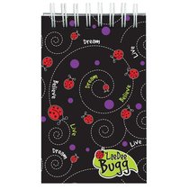 Laedee Bugg Notepad: Beetle Swirl With Scripture Laedee Bugg Notepad: Beetle Swirl With Scripture