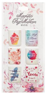 Magnetic Bookmarks Set of 6: Taste & See That the Lord is Good Magnetic Bookmarks Set of 6: Taste & See That the Lord is Good