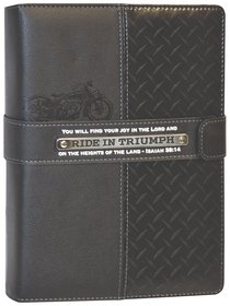 Deluxe Journal: Ride in Triumph Diamond Plate (Black/dark Gray) Deluxe Journal: Ride in Triumph Diamond Plate (Black/dark Gray)