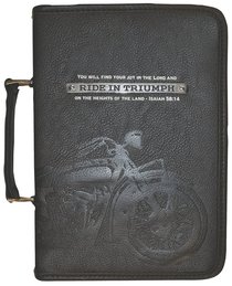 Bible Cover Ride in Triumph Large Bible Cover Ride in Triumph Large