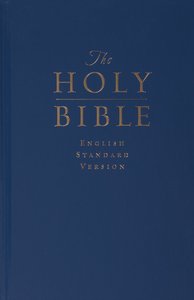 ESV Premium Pew Bible Navy (Black Letter Edition) ESV Premium Pew Bible Navy (Black Letter Edition)