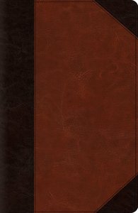ESV Reference Bible Trutone Brown/Cordovan Portfolio (Red Letter Edition) ESV Reference Bible Trutone Brown/Cordovan Portfolio (Red Letter Edition)