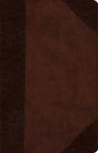ESV Wide Margin Reference Bible Trutone Brown/Walnut Portfolio Design Red Letter Edition ESV Wide Margin Reference Bible Trutone Brown/Walnut Portfolio Design Red Letter Edition