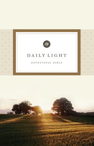 ESV Daily Light Devotional Bible (Black Letter Edition) ESV Daily Light Devotional Bible (Black Letter Edition)