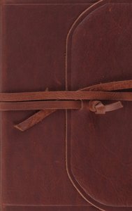 ESV Thinline Bible Flap With Strap Red Letter Edition ESV Thinline Bible Flap With Strap Red Letter Edition