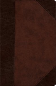 ESV Compact Bible Trutone Brown/Walnut Portfolio Design (Black Letter Edition) ESV Compact Bible Trutone Brown/Walnut Portfolio Design (Black Letter Edition)