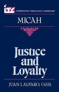 Itc Micah (International Theological Commentary Series) Itc Micah (International Theological Commentary Series)
