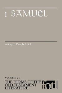 1 Samuel (Forms of the Old Testament Literature) (#07 in Forms Of The Old Testament Literature Series) 1 Samuel (Forms of the Old Testament Literature) (#07 in Forms Of The Old Testament Literature Series)