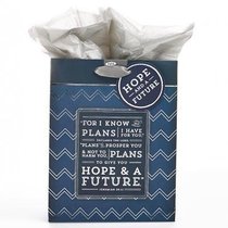 Gift Bag Medium: I Know the Plans (Incl Tissue Paper & Gift Tag) Gift Bag Medium: I Know the Plans (Incl Tissue Paper & Gift Tag)