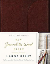 KJV Journal the Word Bible Large Print Brown (Red Letter Edition) KJV Journal the Word Bible Large Print Brown (Red Letter Edition)