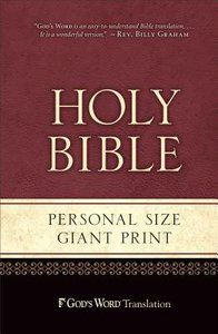 Gods Word Personal Size Giant Print Gods Word Personal Size Giant Print