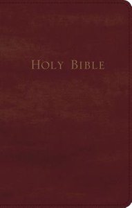 KJV Personal Size Giant Print Reference Bible Burgundy, Bonded Leather (Red Letter Edition) KJV Personal Size Giant Print Reference Bible Burgundy, Bonded Leather (Red Letter Edition)
