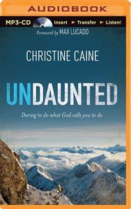 Undaunted (Unabridged, Mp3) Undaunted (Unabridged, Mp3)