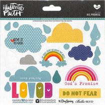 His Promises (Illustrated Faith Sticker Icon Series) His Promises (Illustrated Faith Sticker Icon Series)