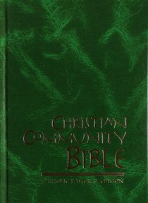 Christian Community Bible Large Print Thumb Index Green Christian Community Bible Large Print Thumb Index Green