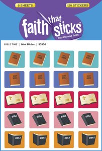 Mini Bibles (6 Sheets, 120 Stickers) (Stickers Faith That Sticks Series) Mini Bibles (6 Sheets, 120 Stickers) (Stickers Faith That Sticks Series)